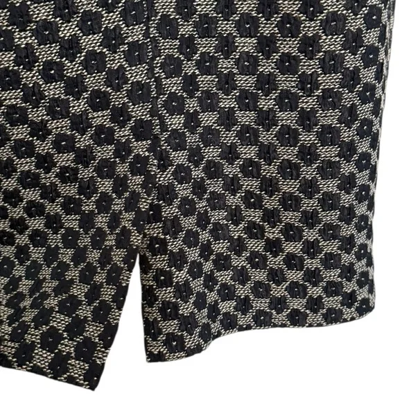 Moulinette Soeurs Embroidered Mesh Bodice Dress Navy Floral Lace Size 2 - Picture 9 of 14